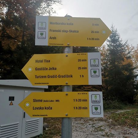 Apartma Pohorje Bolfenk 5010 Hočko Pohorje Екстериор снимка